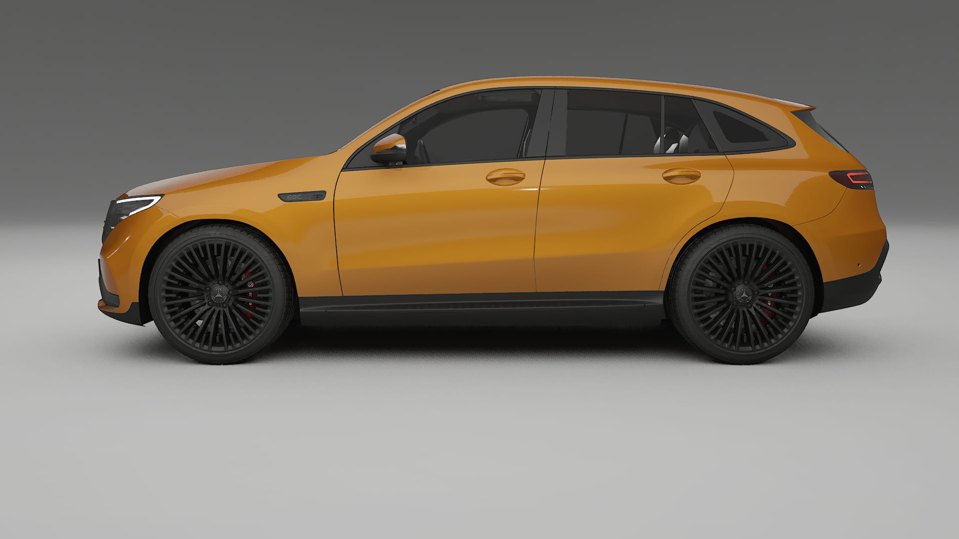 Mercedes EQC AMG TPU Lackskyddsfilm | DAISY Färgskiftande PPF – Komplett Förskuret Kit