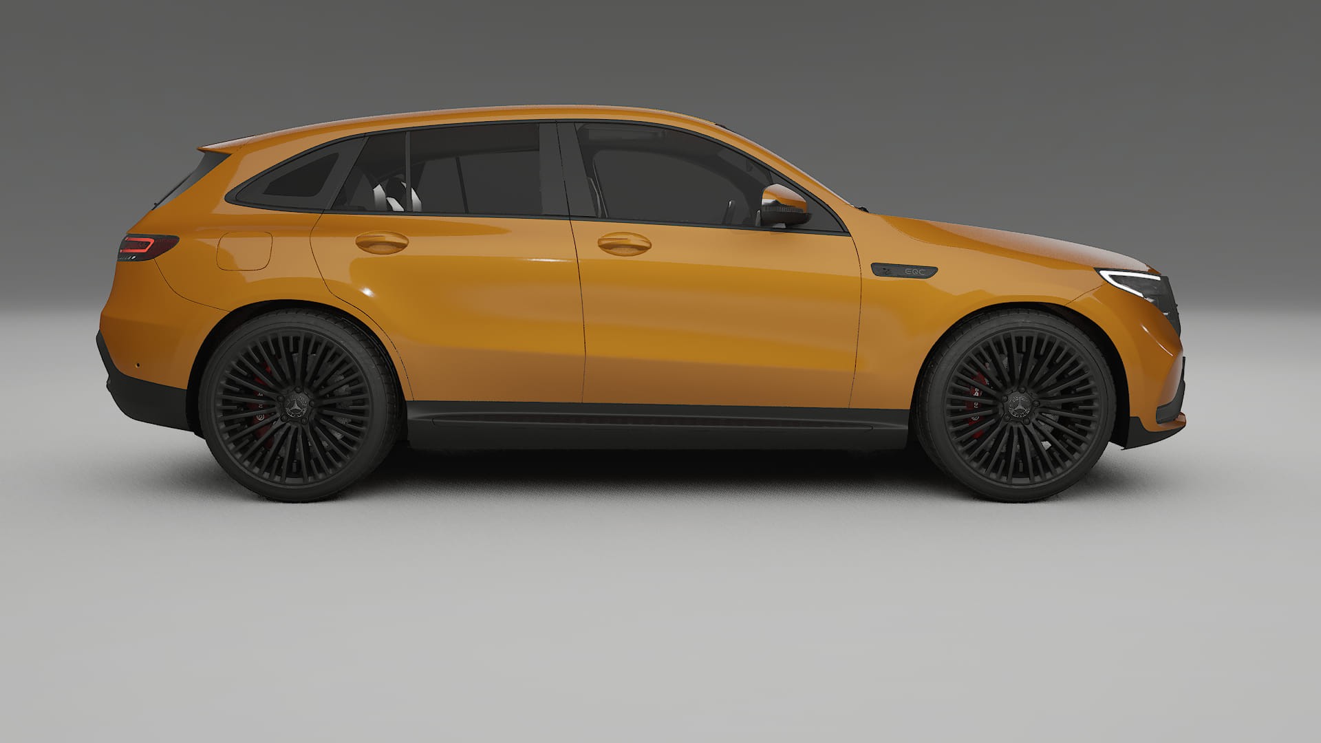 Mercedes EQC AMG TPU Lackskyddsfilm | DAISY Färgskiftande PPF – Komplett Förskuret Kit