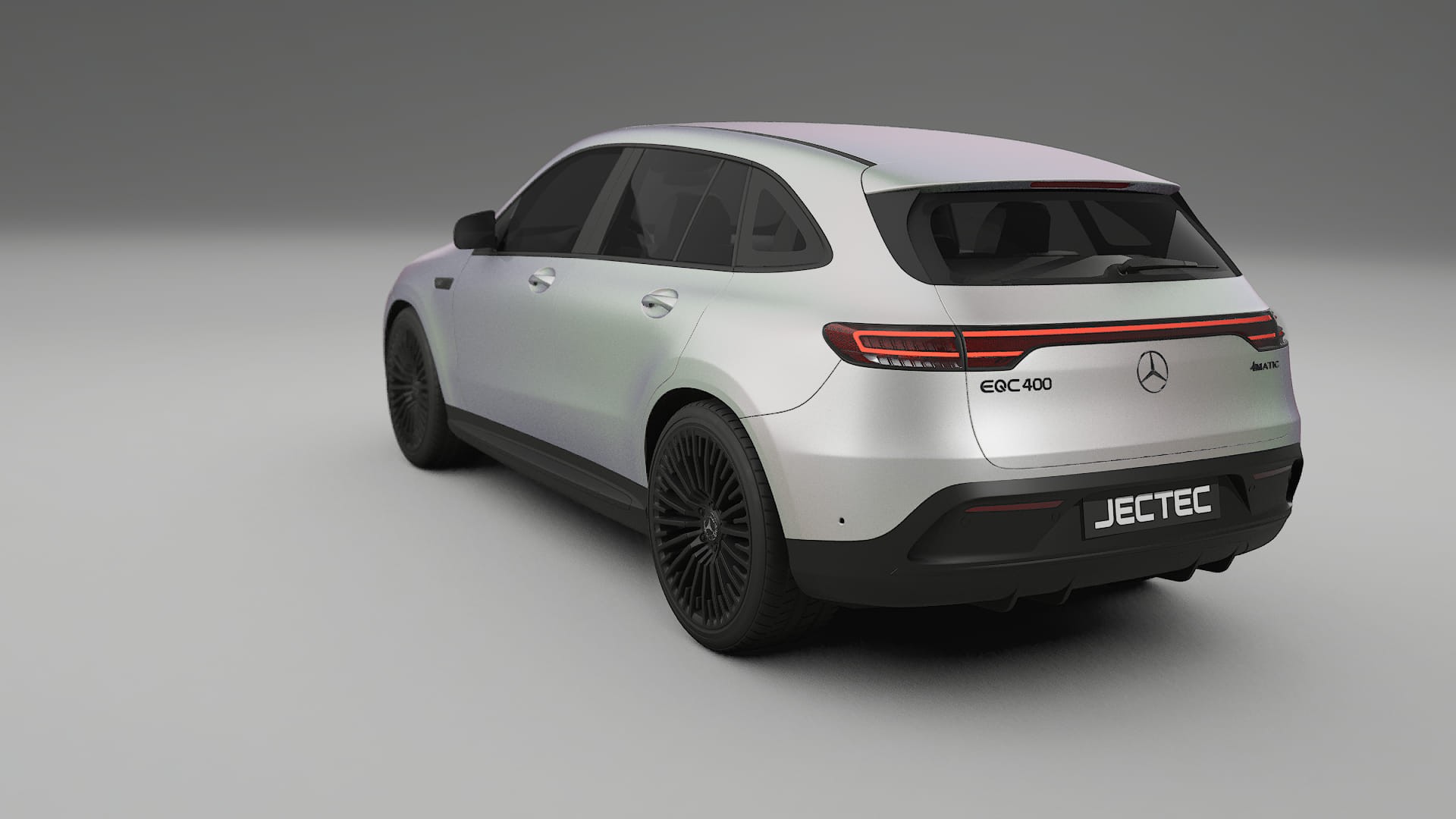 Mercedes EQC AMG TPU Lackskyddsfilm | NEBULA Färgskiftande PPF – Komplett Förskuret Kit