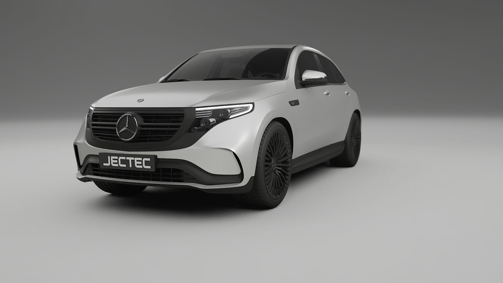 Mercedes EQC AMG TPU Lackskyddsfilm | OPAL Färgskiftande PPF – Komplett Förskuret Kit