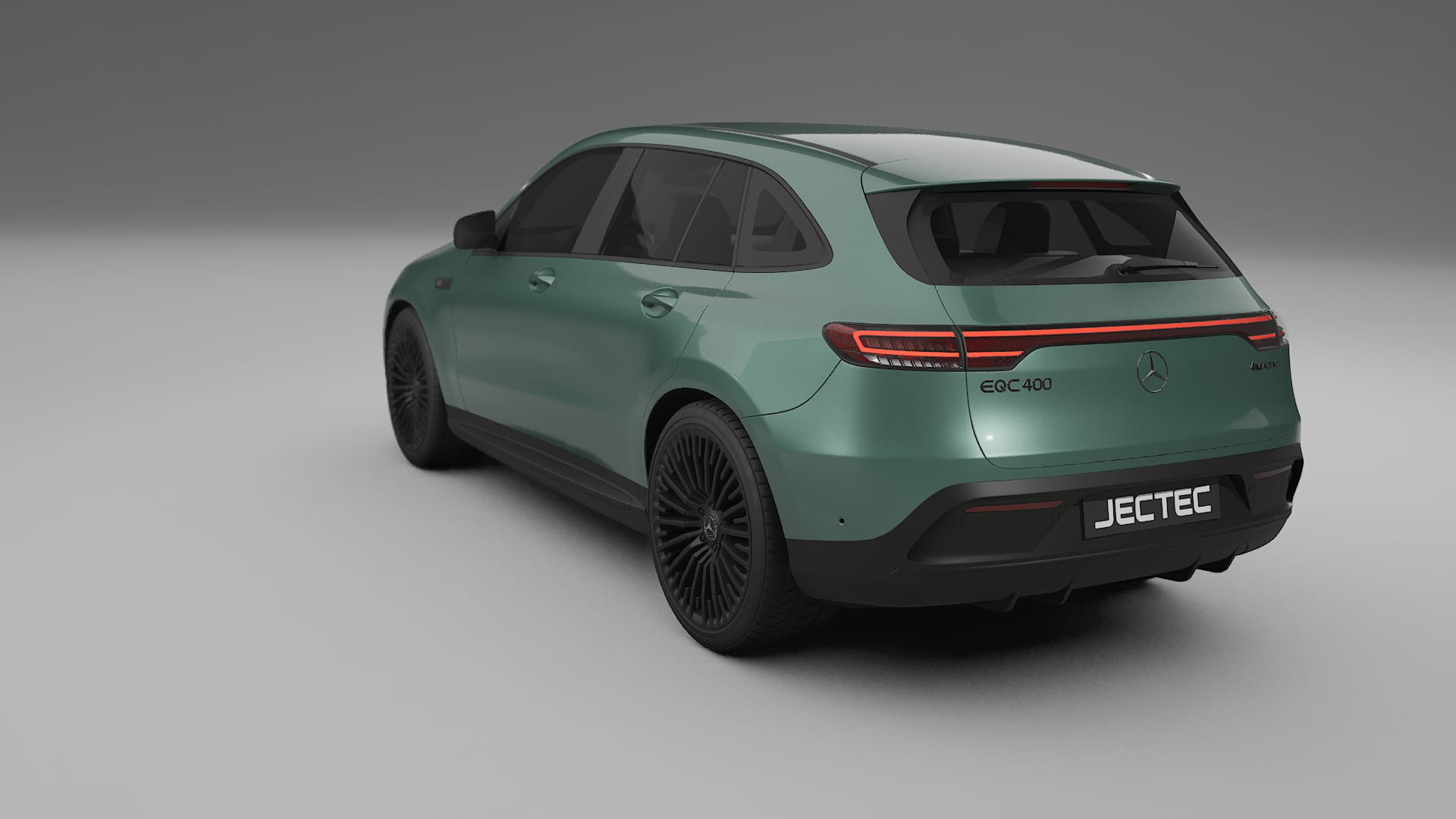 Mercedes EQC AMG TPU Lackskyddsfilm | EVERGREEN Färgskiftande PPF – Komplett Förskuret Kit