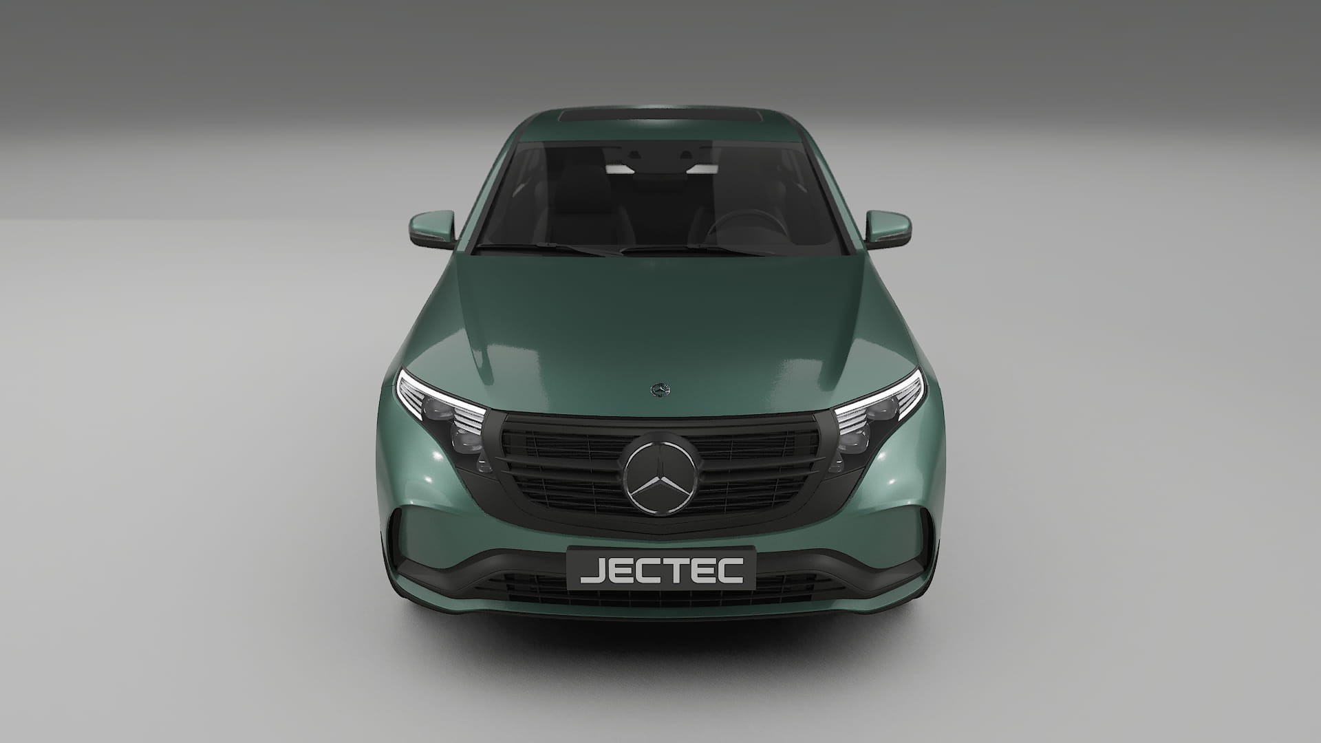 Mercedes EQC AMG TPU Lackskyddsfilm | EVERGREEN Färgskiftande PPF – Komplett Förskuret Kit