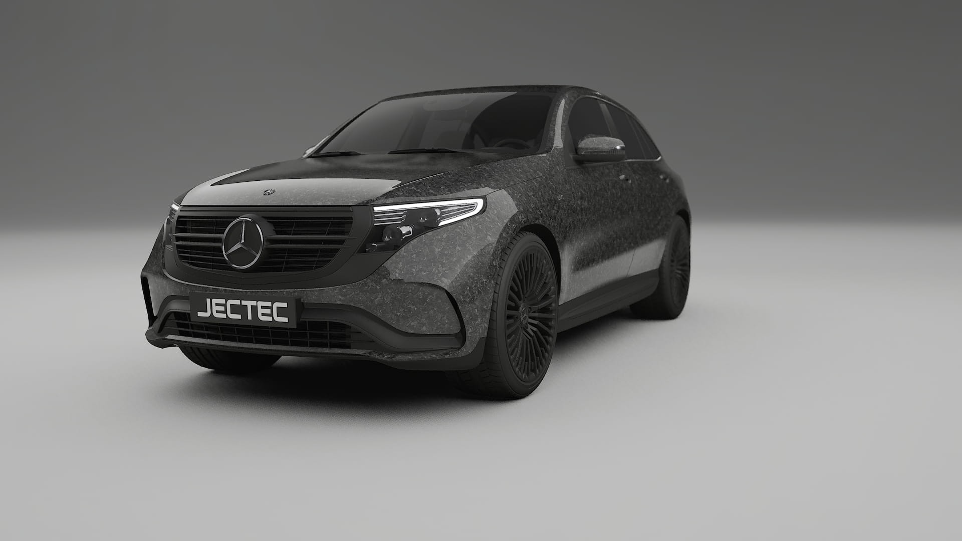 Mercedes EQC AMG TPU Lackskyddsfilm | FORGED S Färgskiftande PPF – Komplett Förskuret Kit 2