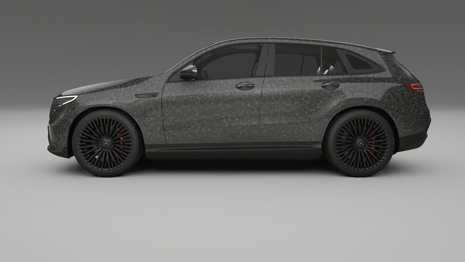 Mercedes EQC AMG TPU Lackskyddsfilm | FORGED S Färgskiftande PPF – Komplett Förskuret Kit