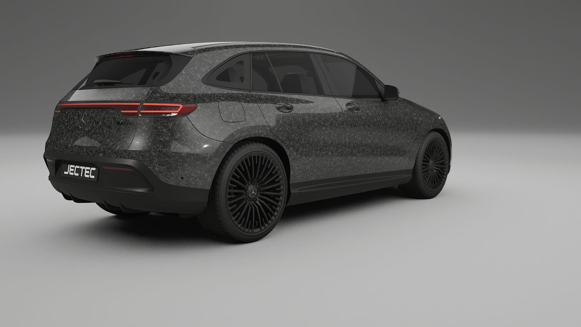 Mercedes EQC AMG TPU Lackskyddsfilm | FORGED S Färgskiftande PPF – Komplett Förskuret Kit