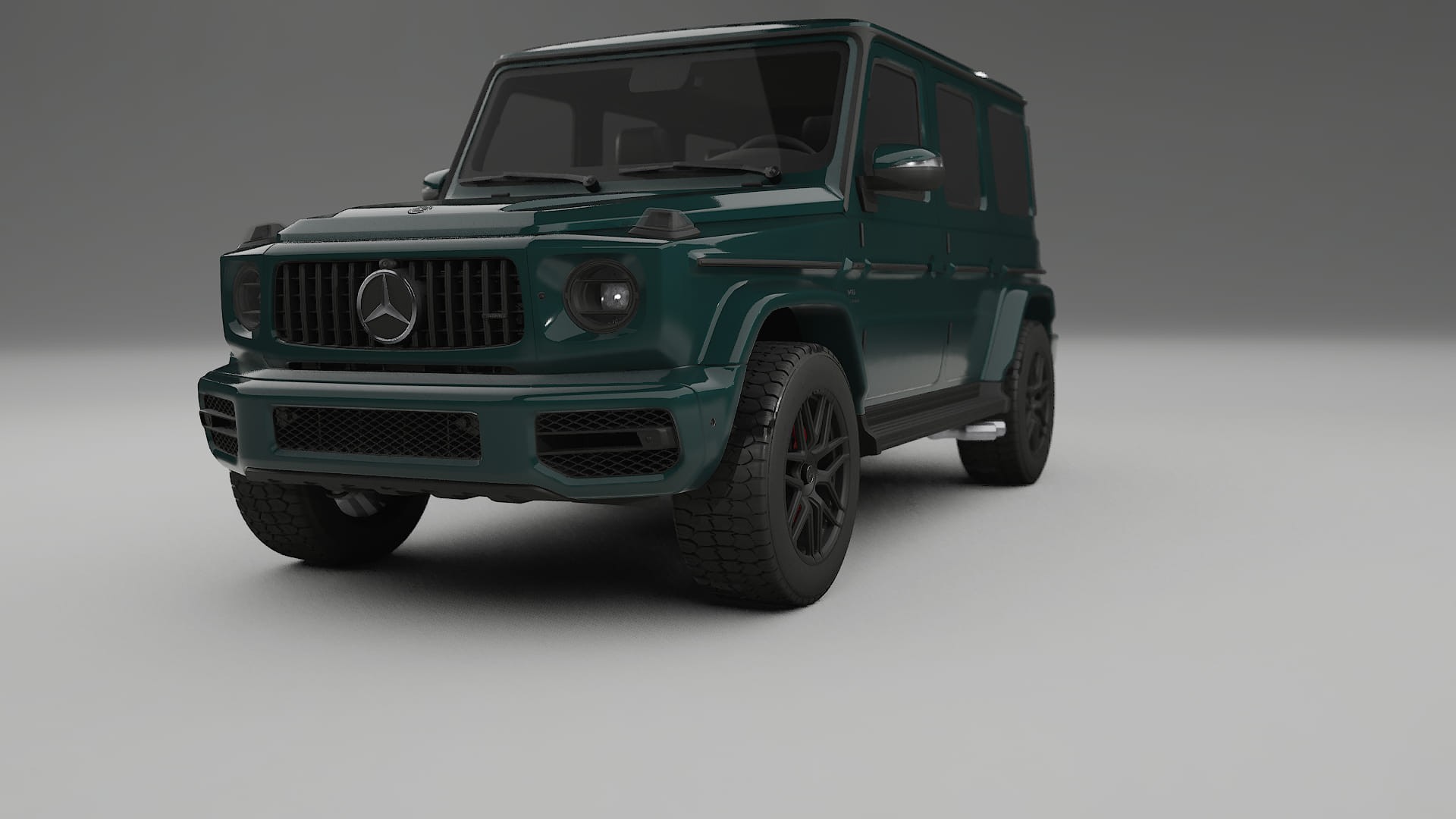 Mercedes G63 AMG W463A TPU Lackskyddsfilm | INFERNO Färgskiftande PPF – Komplett Förskuret Kit