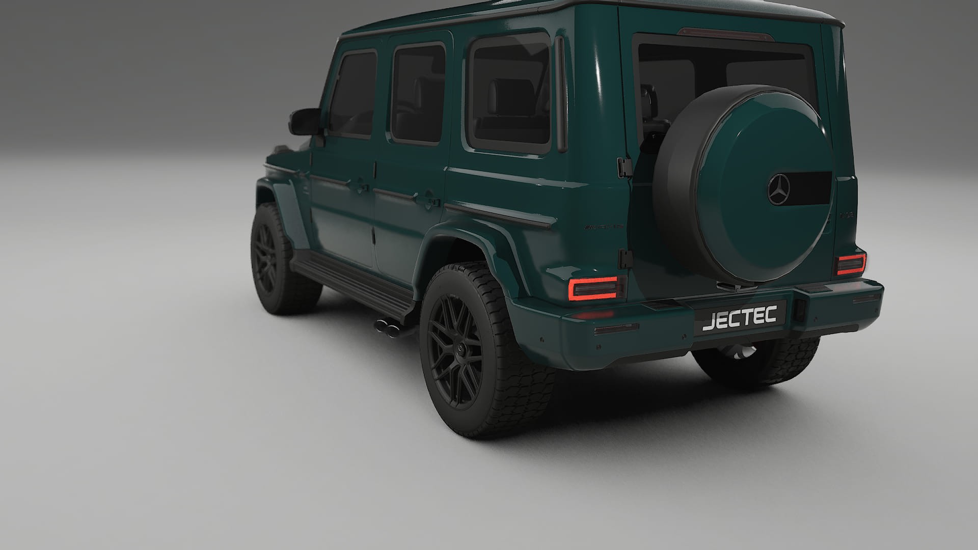Mercedes G63 AMG W463A TPU Lackskyddsfilm | INFERNO Färgskiftande PPF – Komplett Förskuret Kit