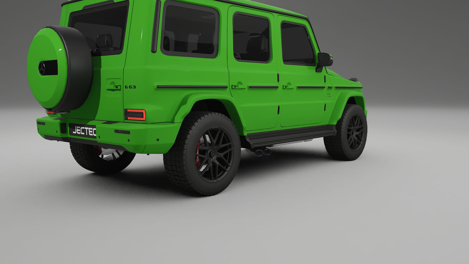 Mercedes G63 AMG W463A TPU Lackskyddsfilm | VENOM Färgskiftande PPF – Komplett Förskuret Kit