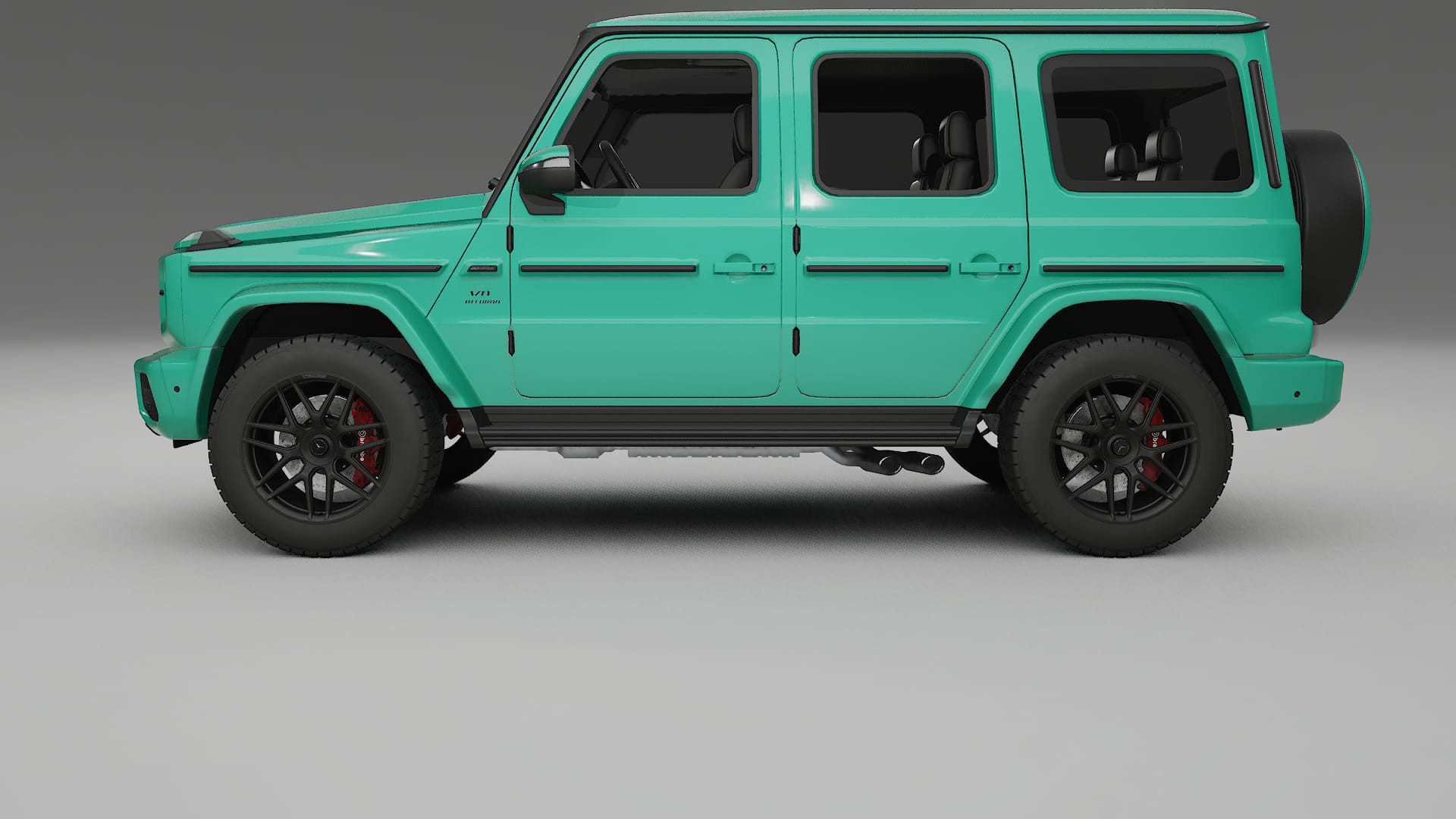 Mercedes G63 AMG W463A TPU Lackskyddsfilm | JEWEL Färgskiftande PPF – Komplett Förskuret Kit