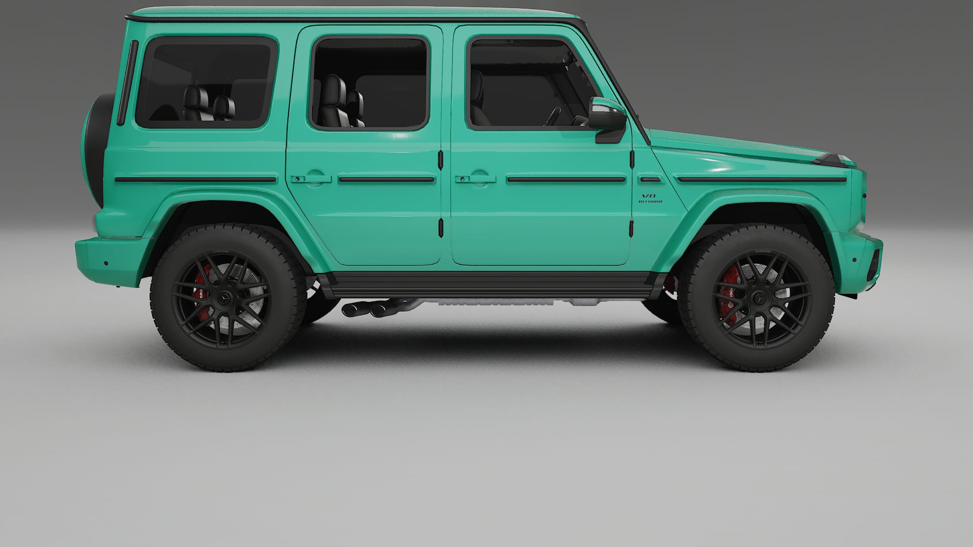 Mercedes G63 AMG W463A TPU Lackskyddsfilm | JEWEL Färgskiftande PPF – Komplett Förskuret Kit