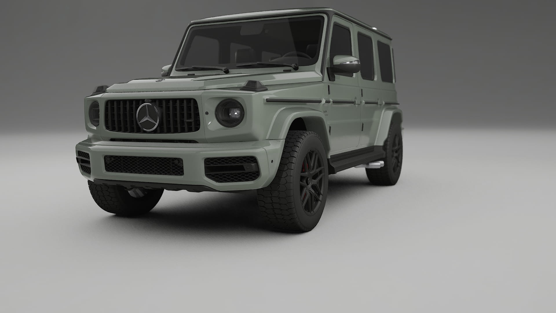 Mercedes G63 AMG W463A TPU Lackskyddsfilm | SLATE Färgskiftande PPF – Komplett Förskuret Kit