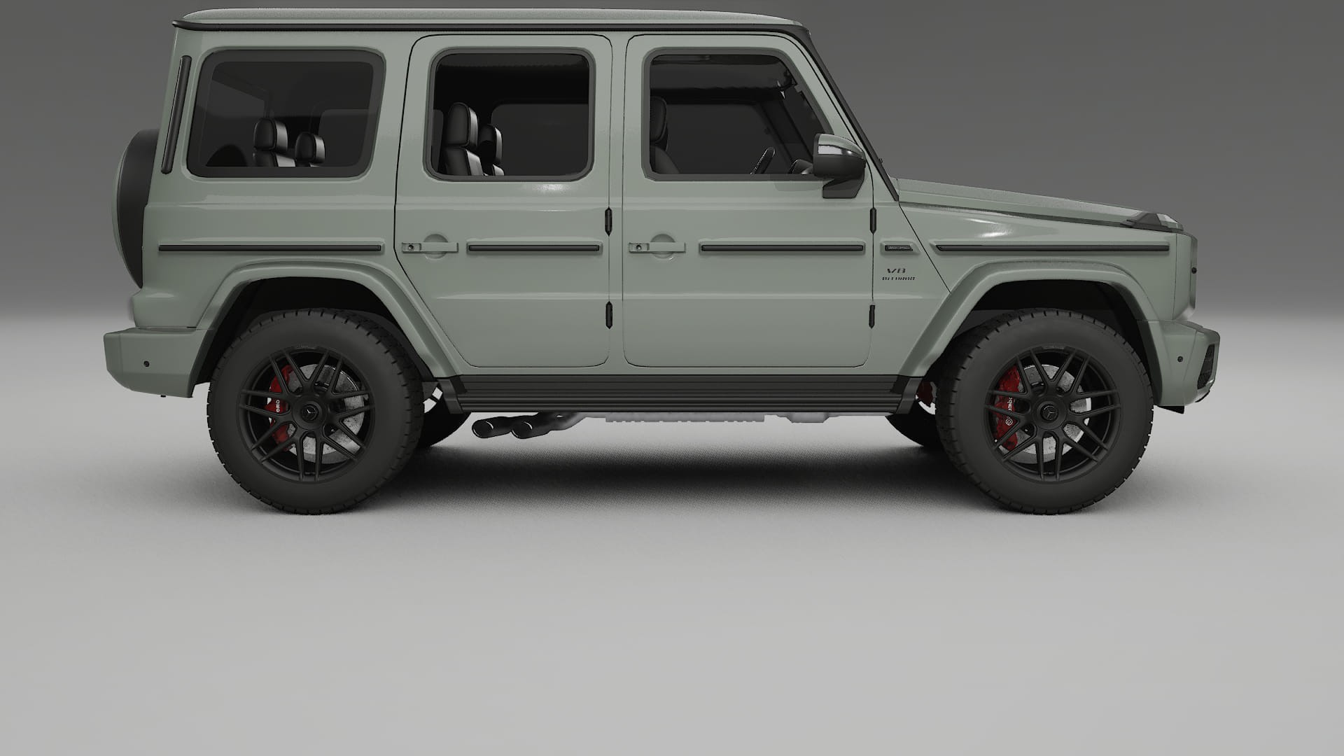 Mercedes G63 AMG W463A TPU Lackskyddsfilm | SLATE Färgskiftande PPF – Komplett Förskuret Kit