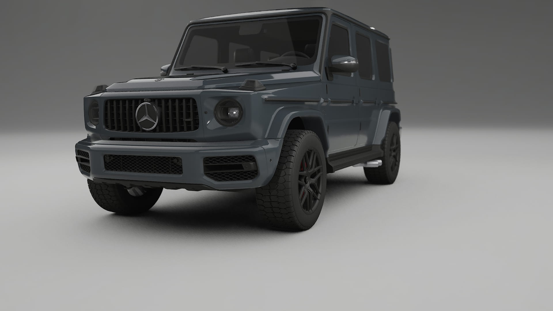 Mercedes G63 AMG W463A TPU Lackskyddsfilm | GRANITE Färgskiftande PPF – Komplett Förskuret Kit
