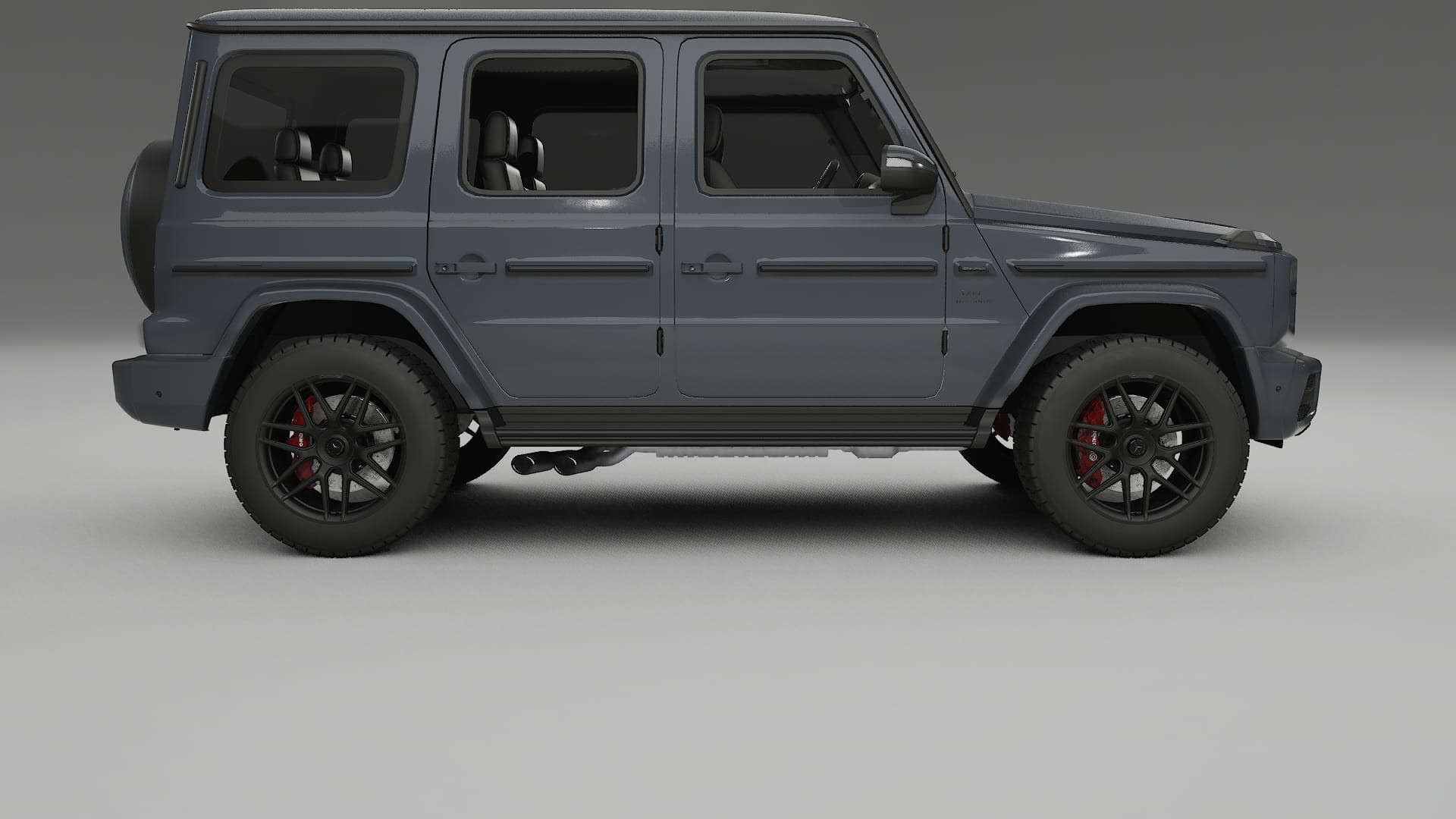 Mercedes G63 AMG W463A TPU Lackskyddsfilm | GRANITE Färgskiftande PPF – Komplett Förskuret Kit