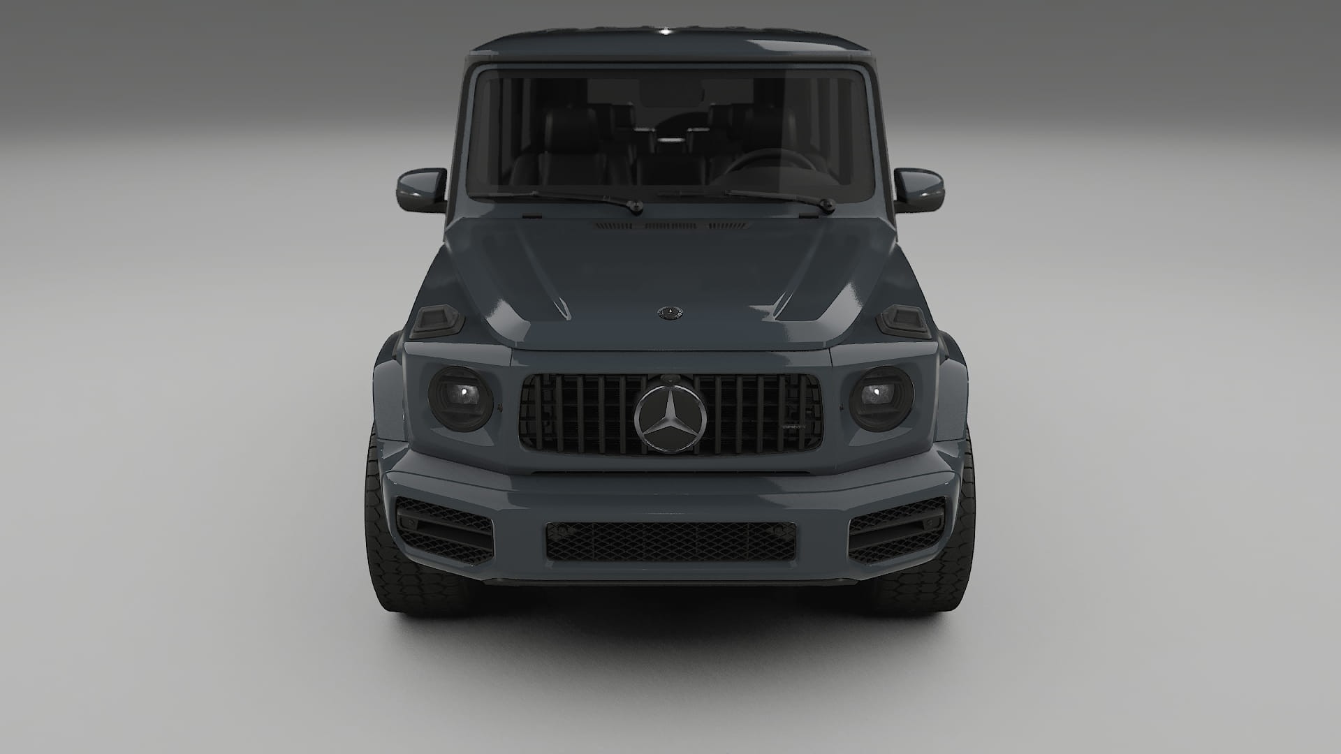 Mercedes G63 AMG W463A TPU Lackskyddsfilm | GRANITE Färgskiftande PPF – Komplett Förskuret Kit