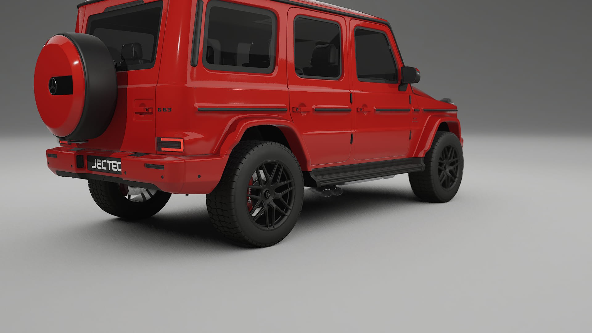 Mercedes G63 AMG W463A TPU Lackskyddsfilm | BLAZE Färgskiftande PPF – Komplett Förskuret Kit
