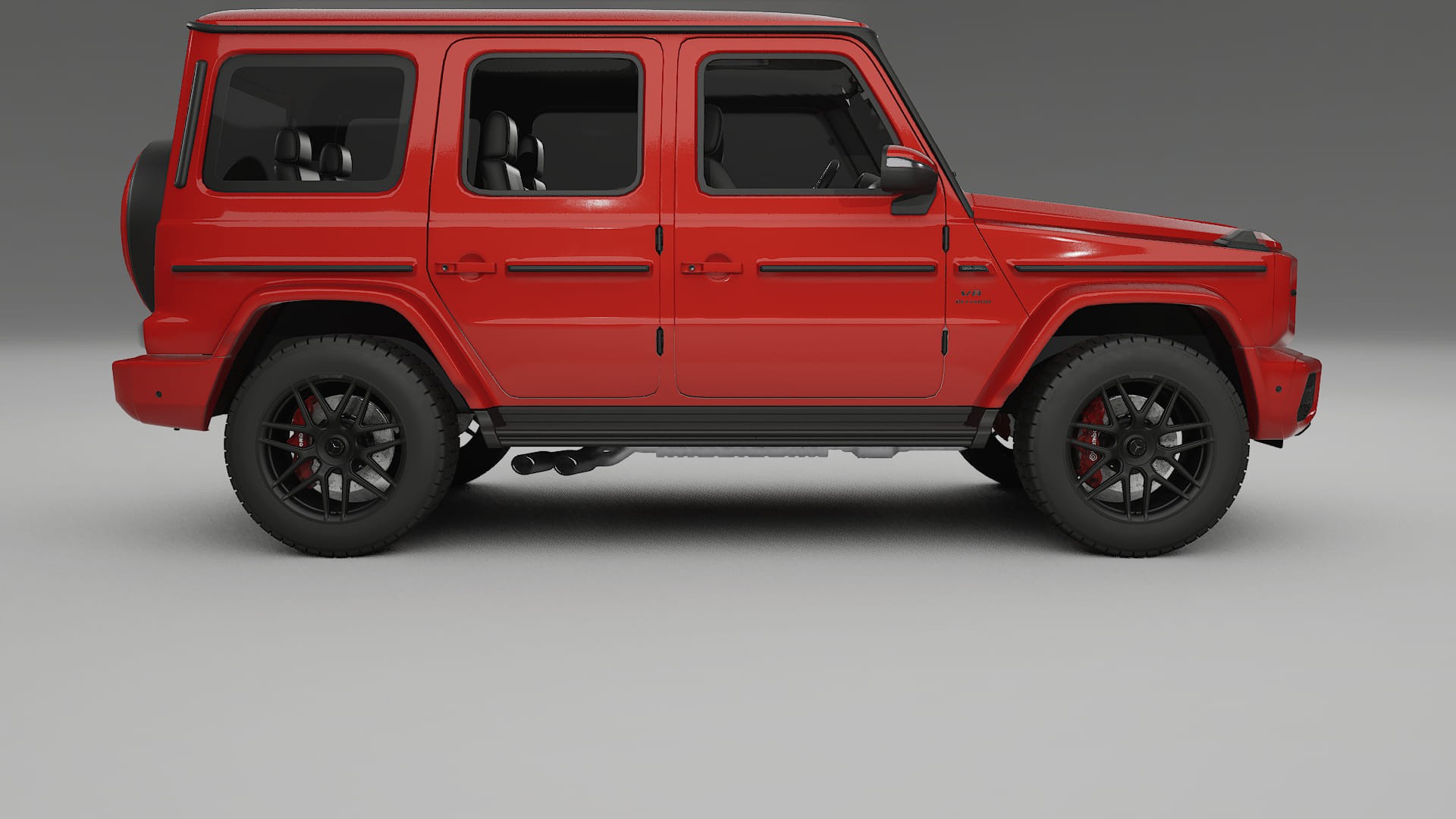 Mercedes G63 AMG W463A TPU Lackskyddsfilm | BLAZE Färgskiftande PPF – Komplett Förskuret Kit