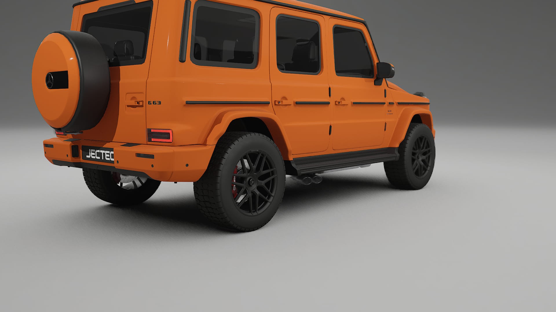 Mercedes G63 AMG W463A TPU Lackskyddsfilm | ROCKET Färgskiftande PPF – Komplett Förskuret Kit