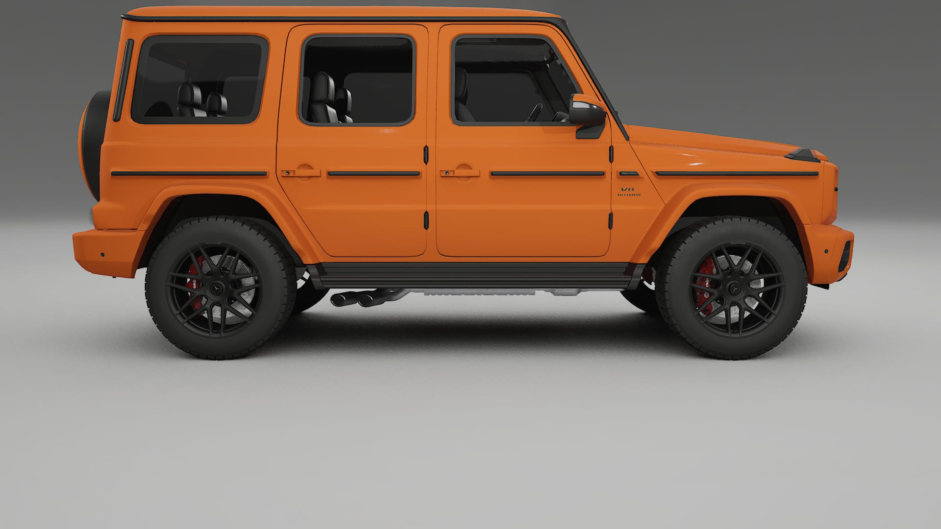 Mercedes G63 AMG W463A TPU Lackskyddsfilm | ROCKET Färgskiftande PPF – Komplett Förskuret Kit