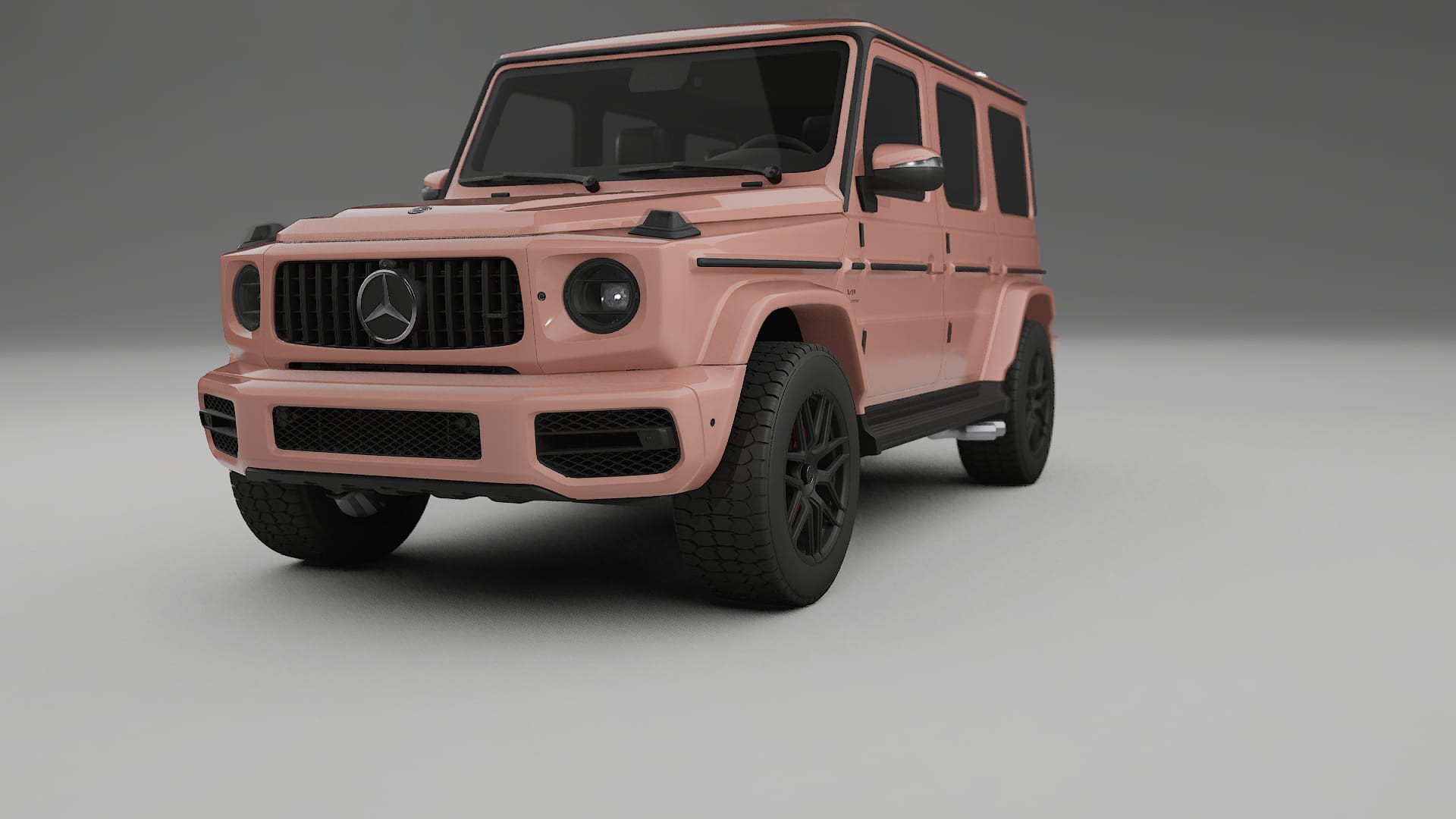 Mercedes G63 AMG W463A TPU Lackskyddsfilm | BLUSH Färgskiftande PPF – Komplett Förskuret Kit