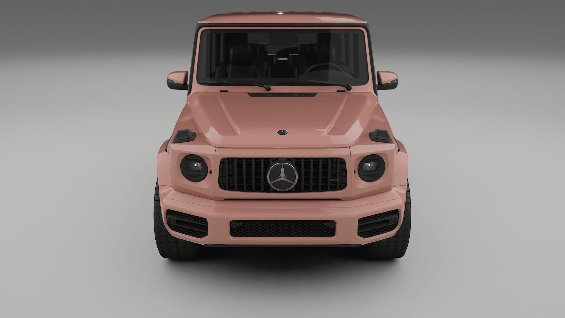 Mercedes G63 AMG W463A TPU Lackskyddsfilm | BLUSH Färgskiftande PPF – Komplett Förskuret Kit