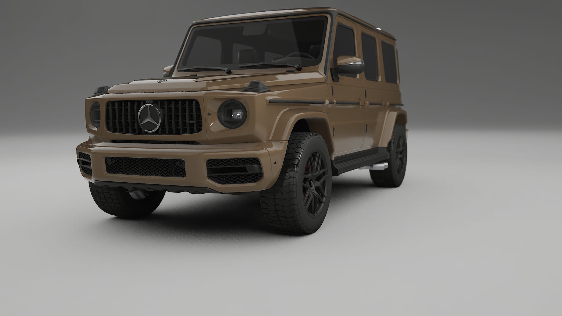 Mercedes G63 AMG W463A TPU Lackskyddsfilm | SAHARA Färgskiftande PPF – Komplett Förskuret Kit