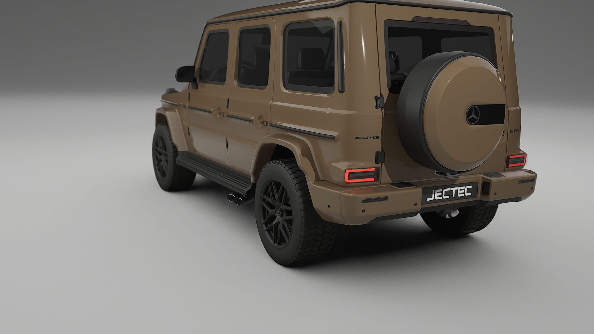 Mercedes G63 AMG W463A TPU Lackskyddsfilm | SAHARA Färgskiftande PPF – Komplett Förskuret Kit