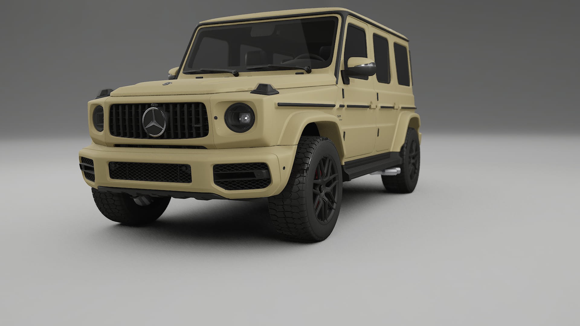 Mercedes G63 AMG W463A TPU Lackskyddsfilm | SAND Färgskiftande PPF – Komplett Förskuret Kit