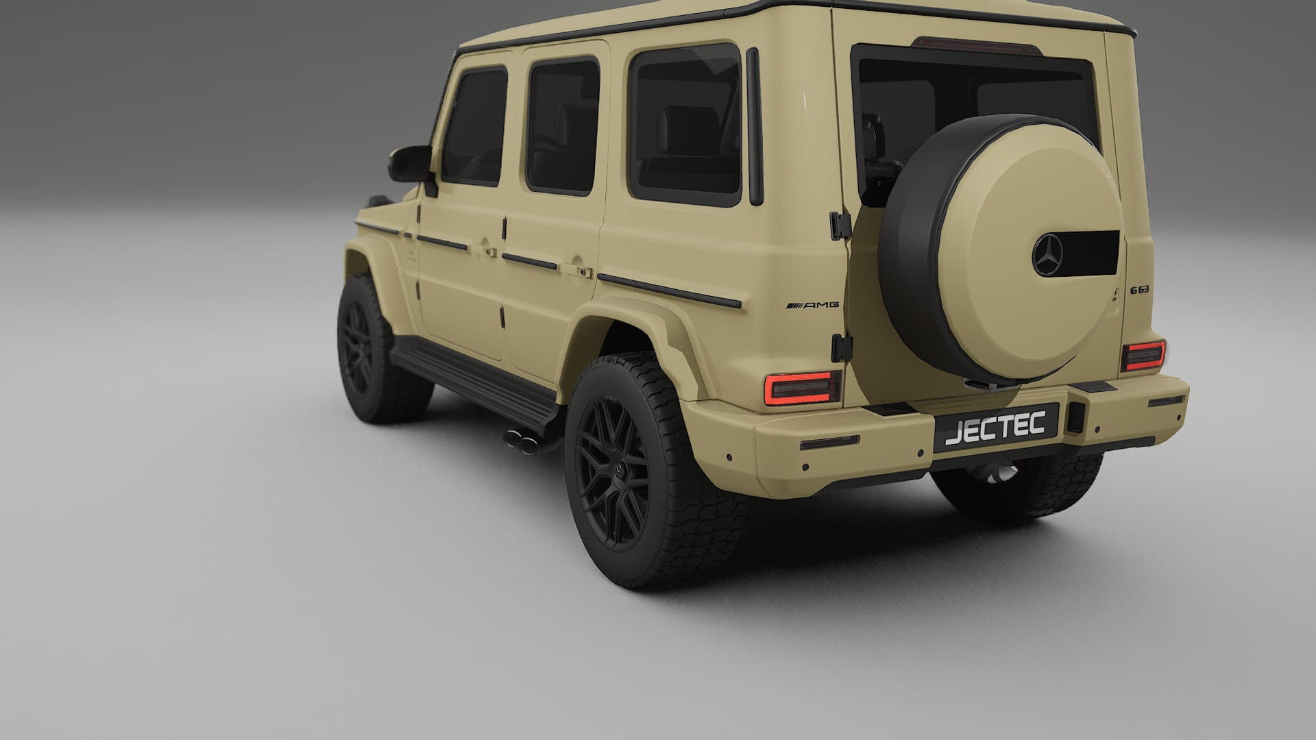 Mercedes G63 AMG W463A TPU Lackskyddsfilm | SAND Färgskiftande PPF – Komplett Förskuret Kit