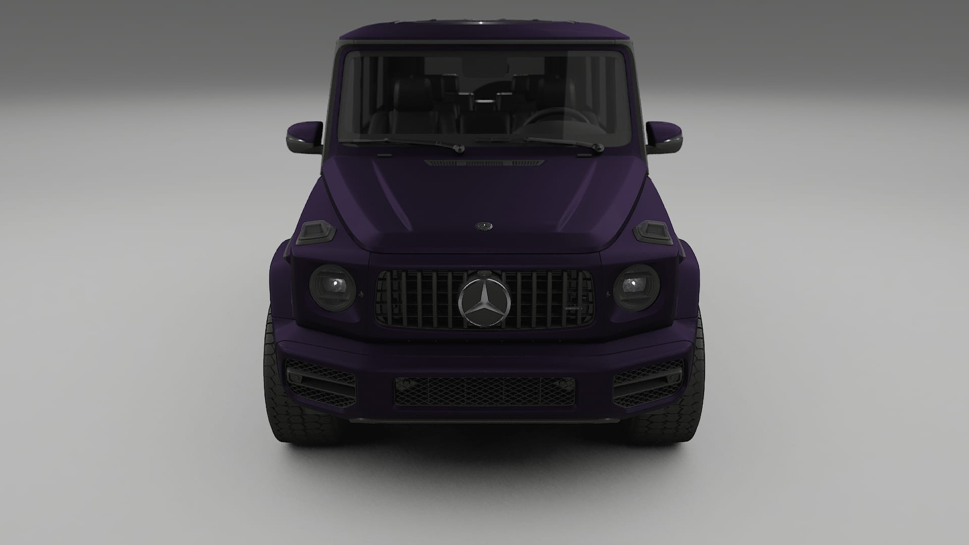 Mercedes G63 AMG W463A TPU Lackskyddsfilm | VIOLET Färgskiftande PPF – Komplett Förskuret Kit