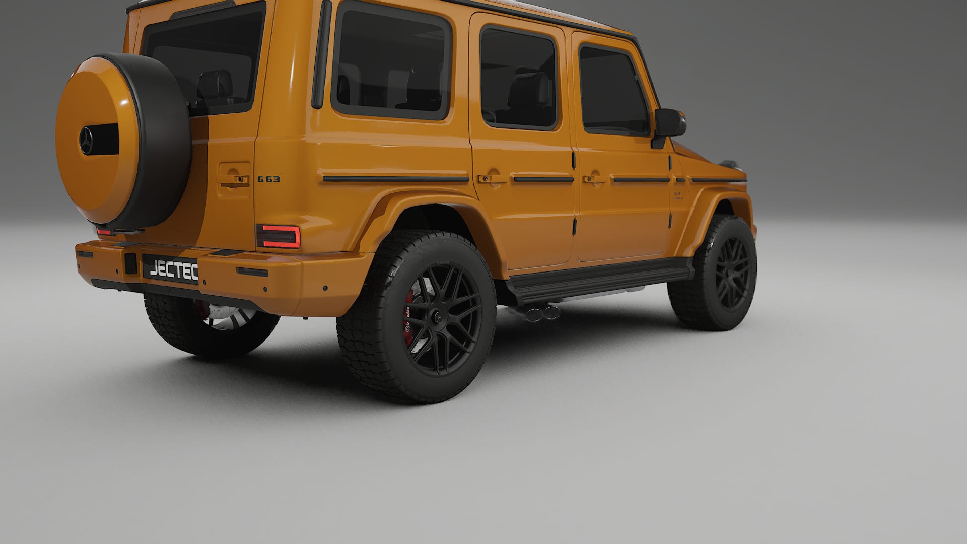Mercedes G63 AMG W463A TPU Lackskyddsfilm | DAISY Färgskiftande PPF – Komplett Förskuret Kit