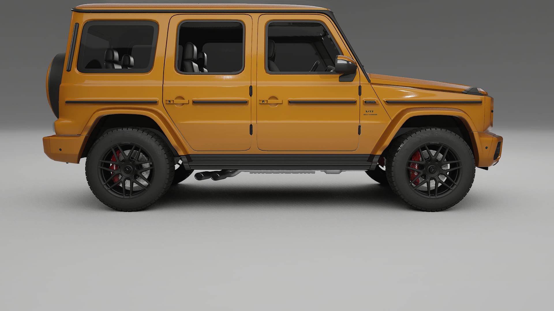 Mercedes G63 AMG W463A TPU Lackskyddsfilm | DAISY Färgskiftande PPF – Komplett Förskuret Kit
