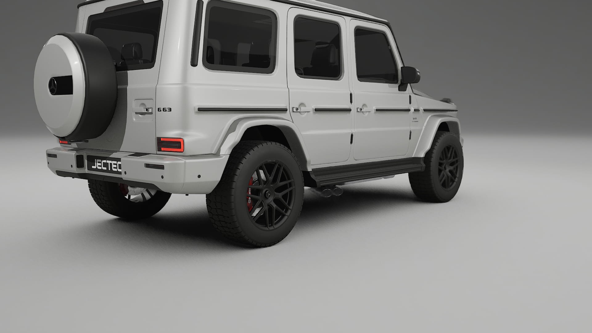 Mercedes G63 AMG W463A TPU Lackskyddsfilm | PEARL Färgskiftande PPF – Komplett Förskuret Kit