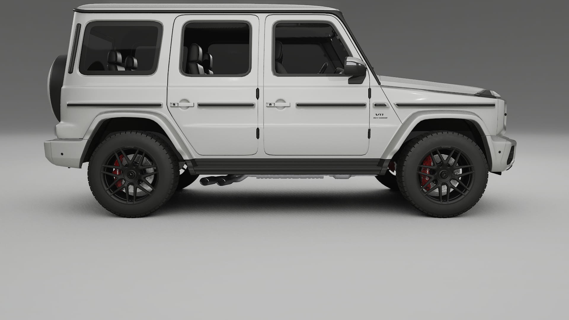 Mercedes G63 AMG W463A TPU Lackskyddsfilm | PEARL Färgskiftande PPF – Komplett Förskuret Kit