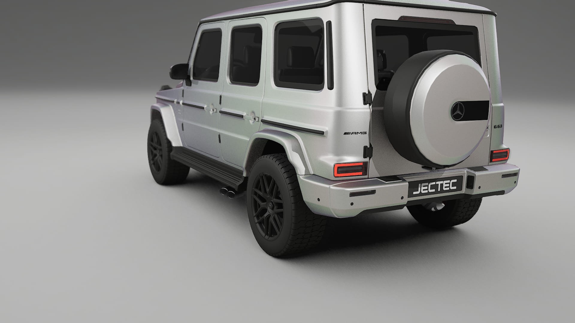 Mercedes G63 AMG W463A TPU Lackskyddsfilm | NEBULA Färgskiftande PPF – Komplett Förskuret Kit