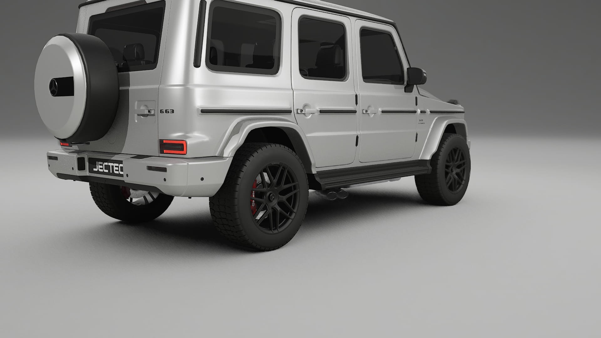 Mercedes G63 AMG W463A TPU Lackskyddsfilm | OPAL Färgskiftande PPF – Komplett Förskuret Kit