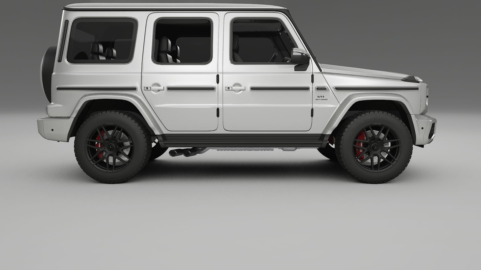 Mercedes G63 AMG W463A TPU Lackskyddsfilm | OPAL Färgskiftande PPF – Komplett Förskuret Kit