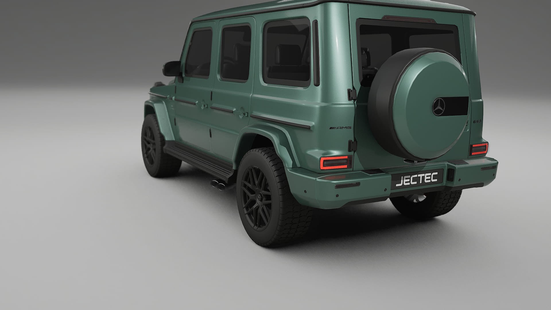 Mercedes G63 AMG W463A TPU Lackskyddsfilm | EVERGREEN Färgskiftande PPF – Komplett Förskuret Kit