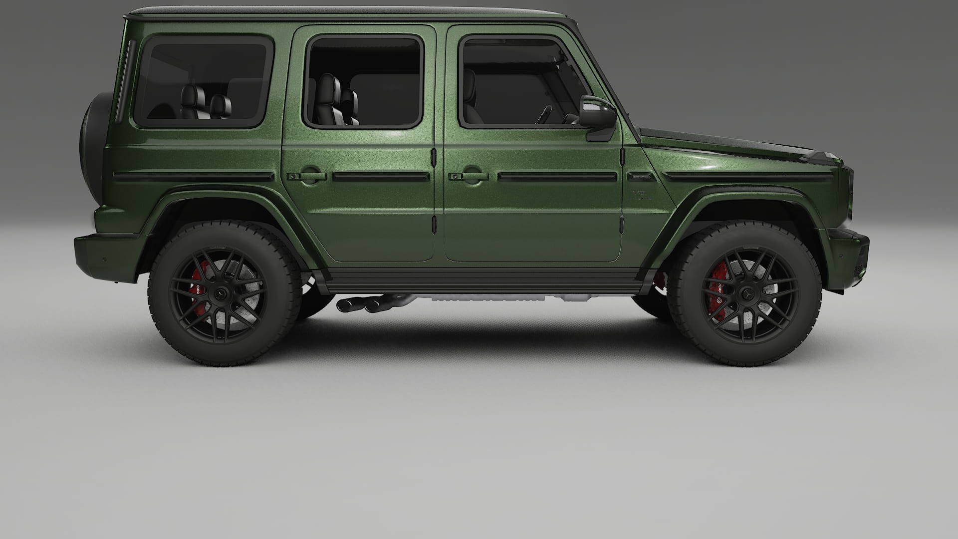 Mercedes G63 AMG W463A TPU Lackskyddsfilm | LAGOON Färgskiftande PPF – Komplett Förskuret Kit