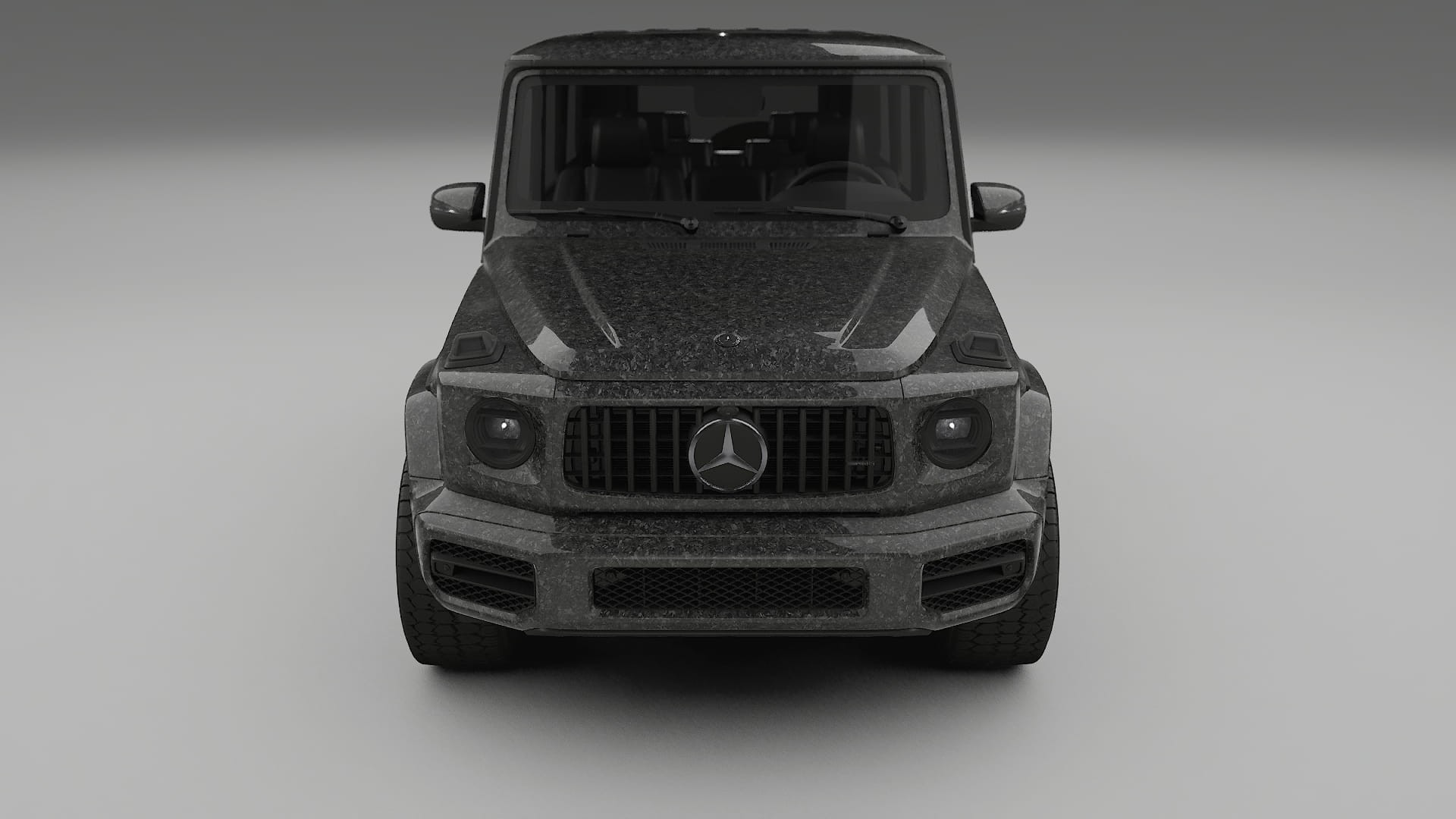 Mercedes G63 AMG W463A TPU Lackskyddsfilm | FORGED S Färgskiftande PPF – Komplett Förskuret Kit