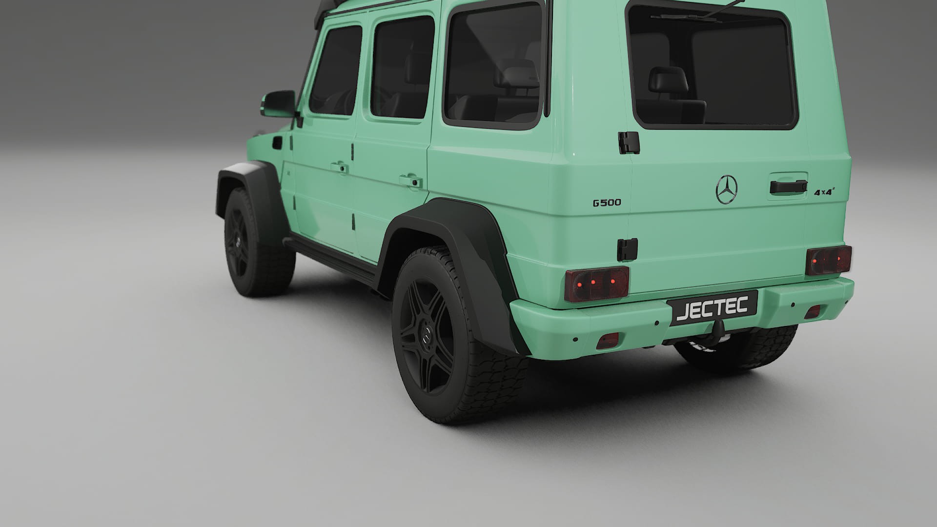 Mercedes G class 4x4 W463 TPU Lackskyddsfilm | DUSTY Färgskiftande PPF – Komplett Förskuret Kit