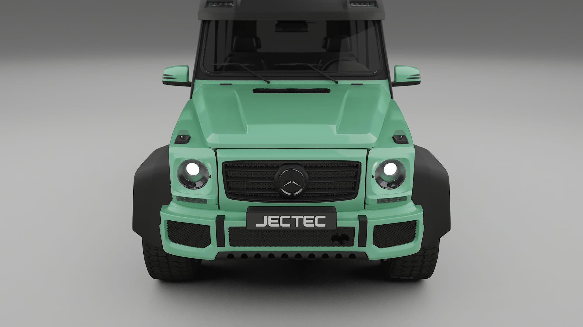 Mercedes G class 4x4 W463 TPU Lackskyddsfilm | DUSTY Färgskiftande PPF – Komplett Förskuret Kit