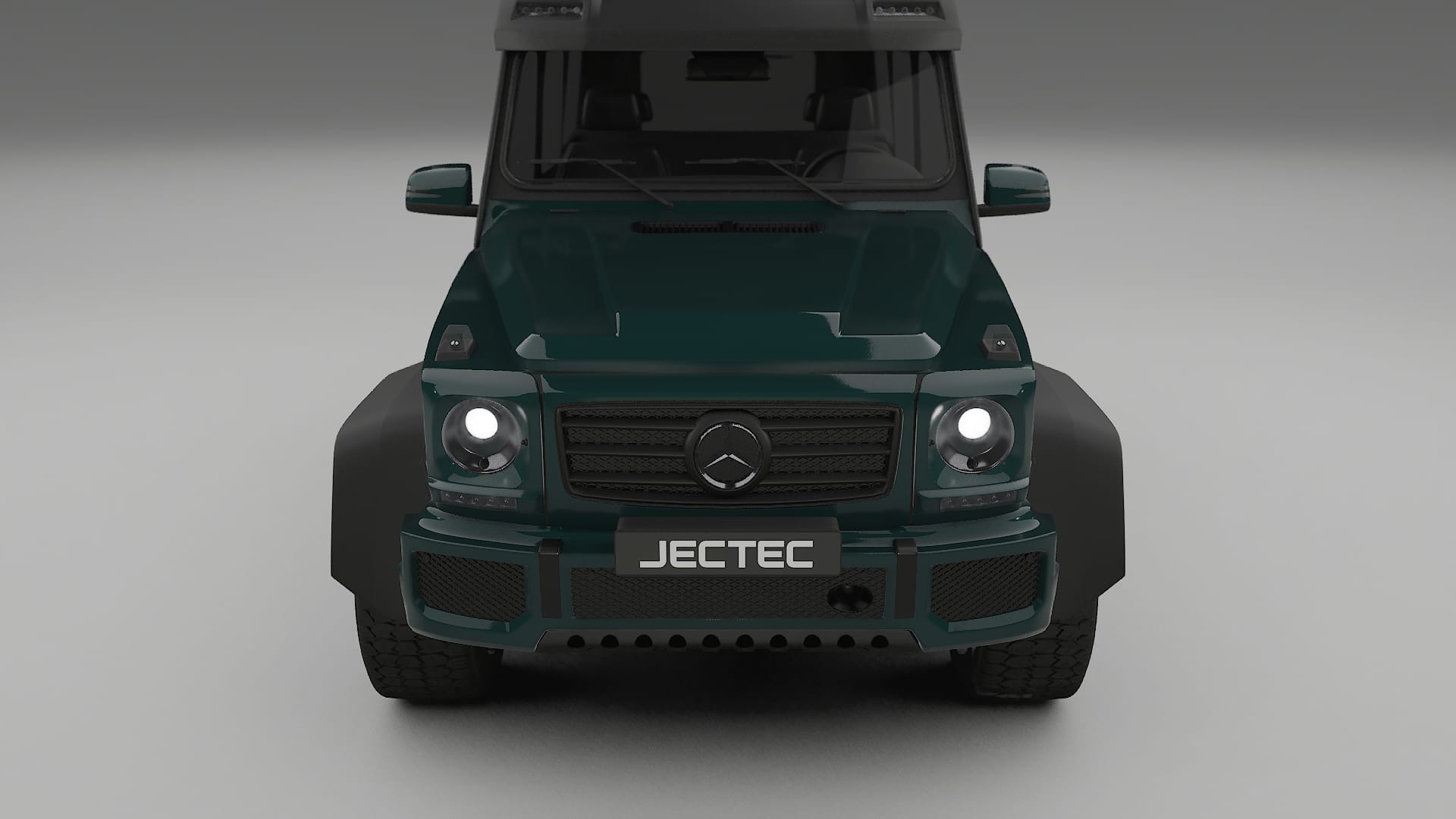 Mercedes G class 4x4 W463 TPU Lackskyddsfilm | INFERNO Färgskiftande PPF – Komplett Förskuret Kit