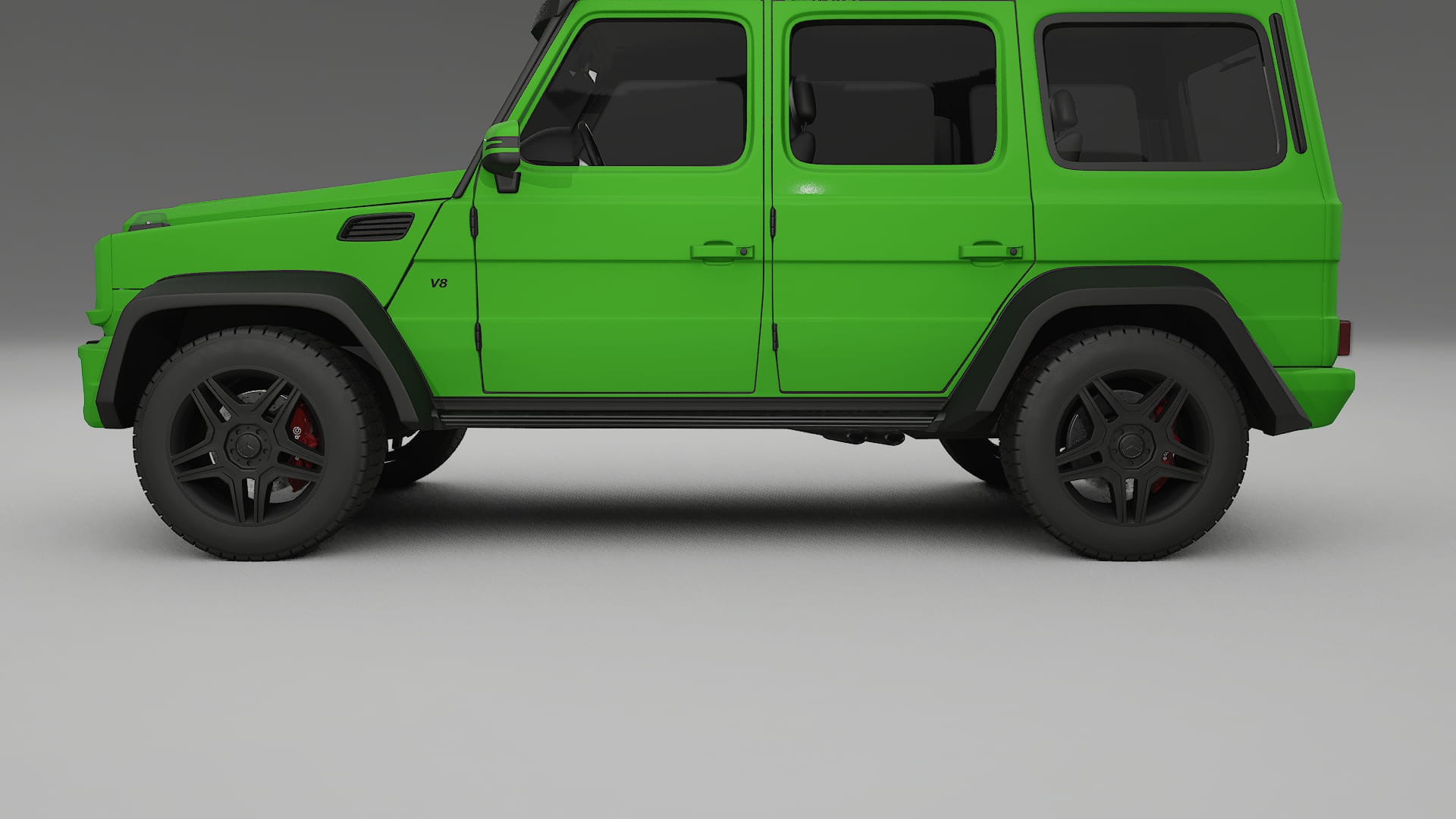 Mercedes G class 4x4 W463 TPU Lackskyddsfilm | VENOM Färgskiftande PPF – Komplett Förskuret Kit