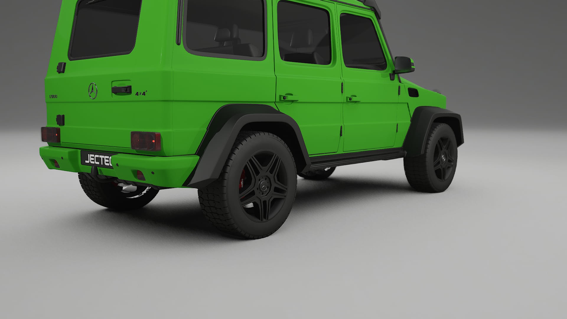 Mercedes G class 4x4 W463 TPU Lackskyddsfilm | VENOM Färgskiftande PPF – Komplett Förskuret Kit