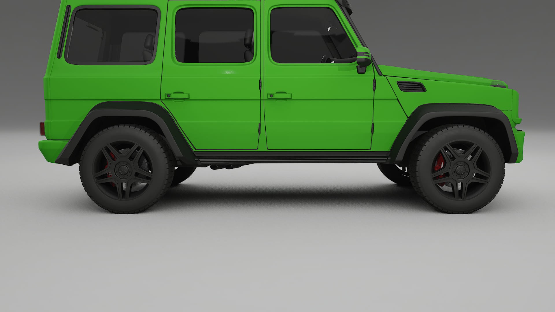 Mercedes G class 4x4 W463 TPU Lackskyddsfilm | VENOM Färgskiftande PPF – Komplett Förskuret Kit