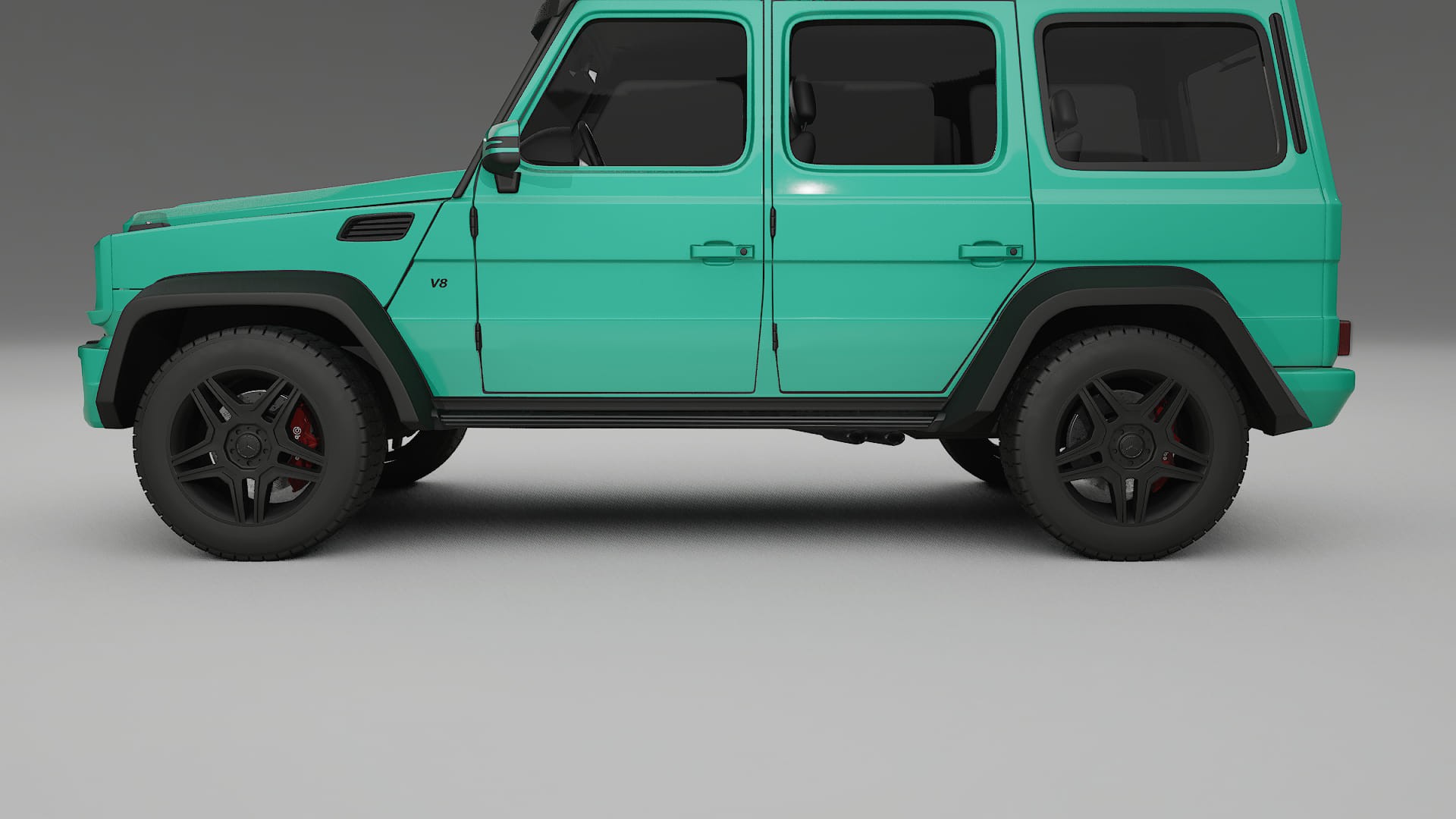 Mercedes G class 4x4 W463 TPU Lackskyddsfilm | JEWEL Färgskiftande PPF – Komplett Förskuret Kit