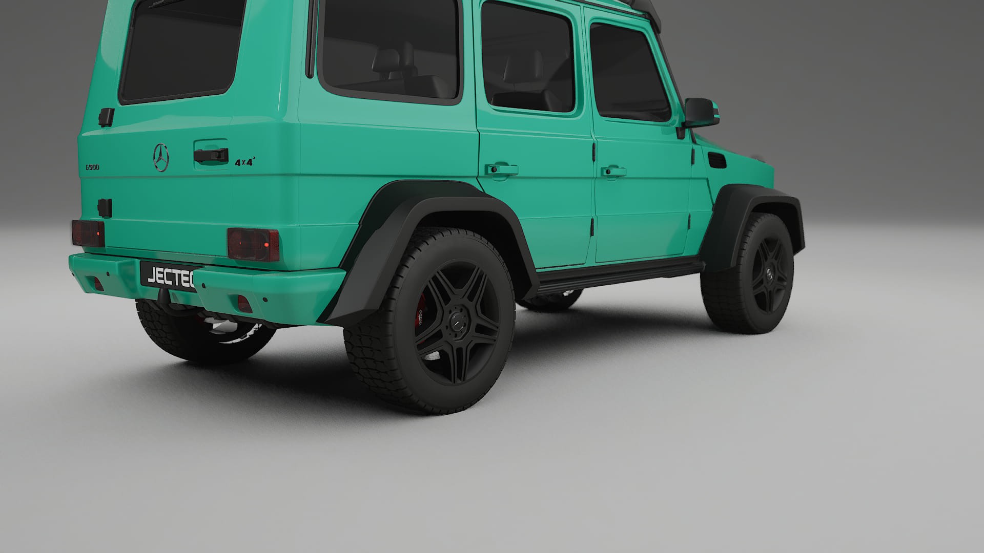Mercedes G class 4x4 W463 TPU Lackskyddsfilm | JEWEL Färgskiftande PPF – Komplett Förskuret Kit