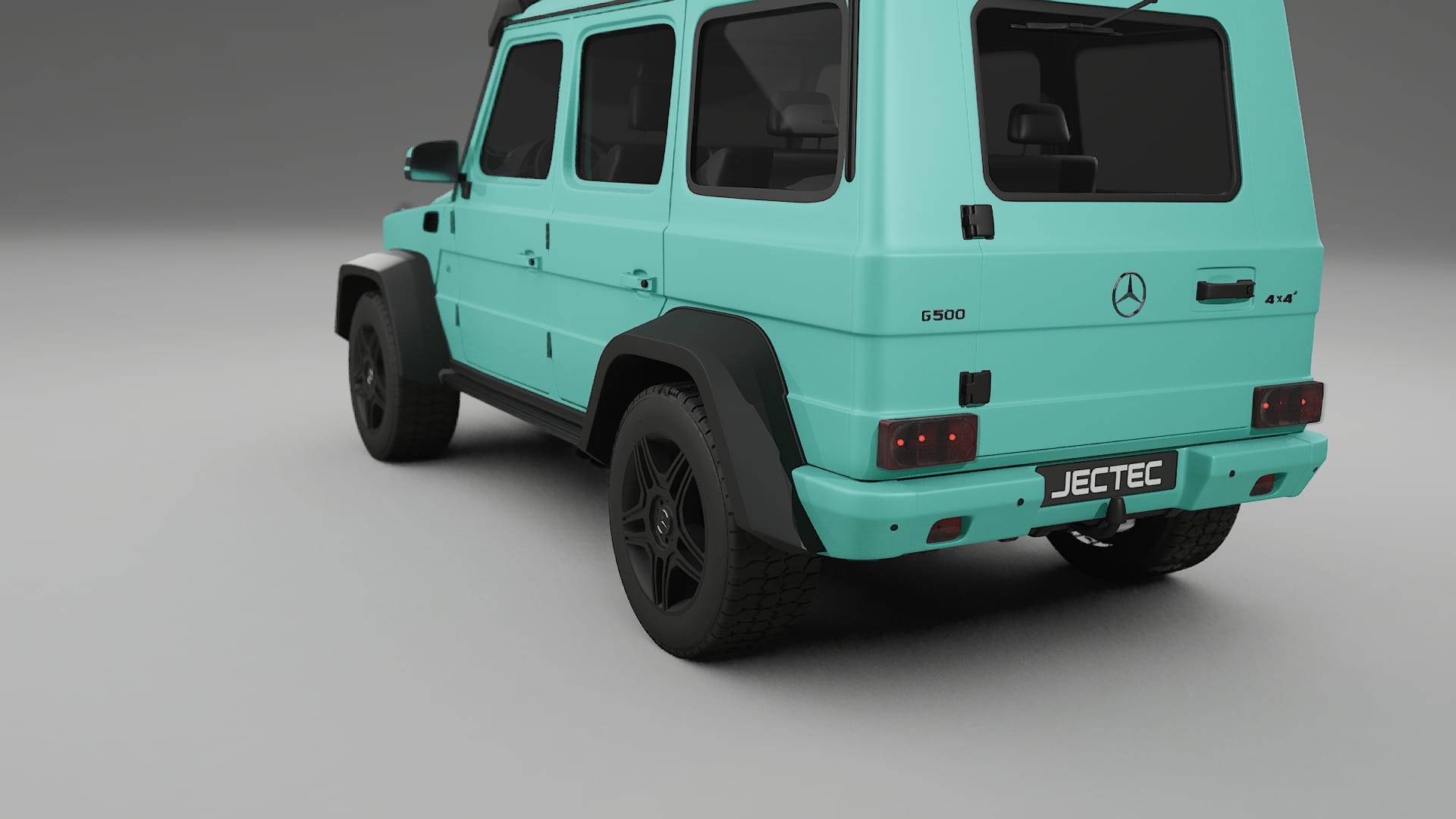 Mercedes G class 4x4 W463 TPU Lackskyddsfilm | FROST Färgskiftande PPF – Komplett Förskuret Kit