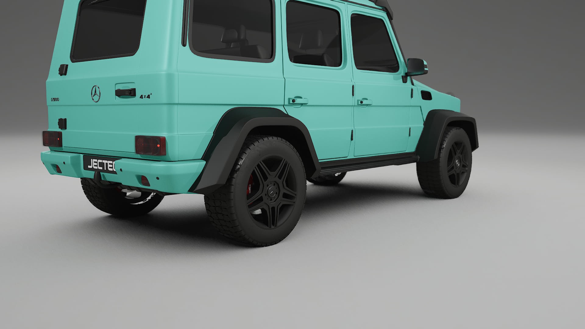 Mercedes G class 4x4 W463 TPU Lackskyddsfilm | FROST Färgskiftande PPF – Komplett Förskuret Kit